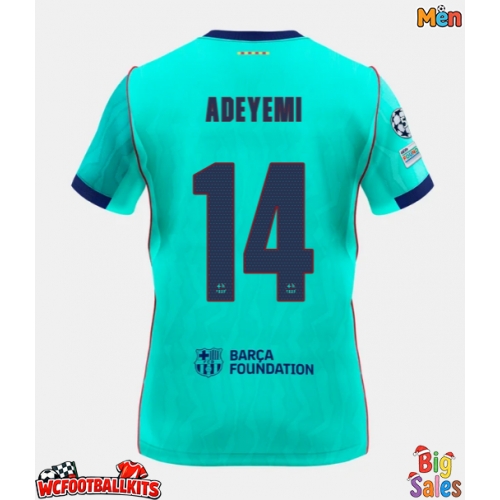 Barcelona Karim Adeyemi #14 Replica Third Stadium Shirt 2026-27 Short Sleeve